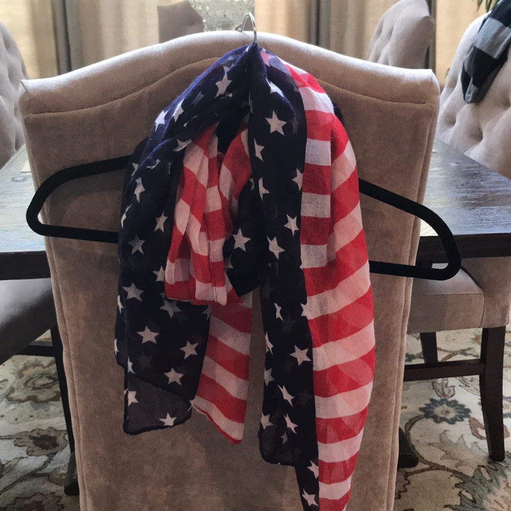 American Flag Scarf